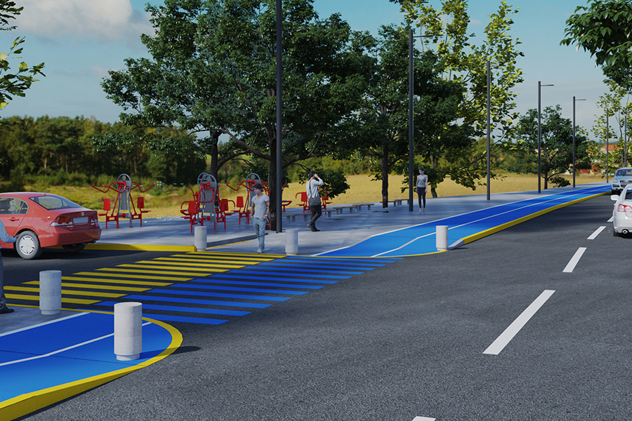 d-hache, ciclovía, construcción, celaya, urbano